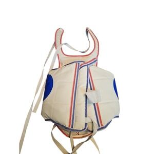 AAMA Solid Reversible Olympic Style Taekwondo‎ Chest Guard Protector Size # 3